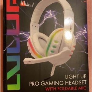 Light up headset with mic